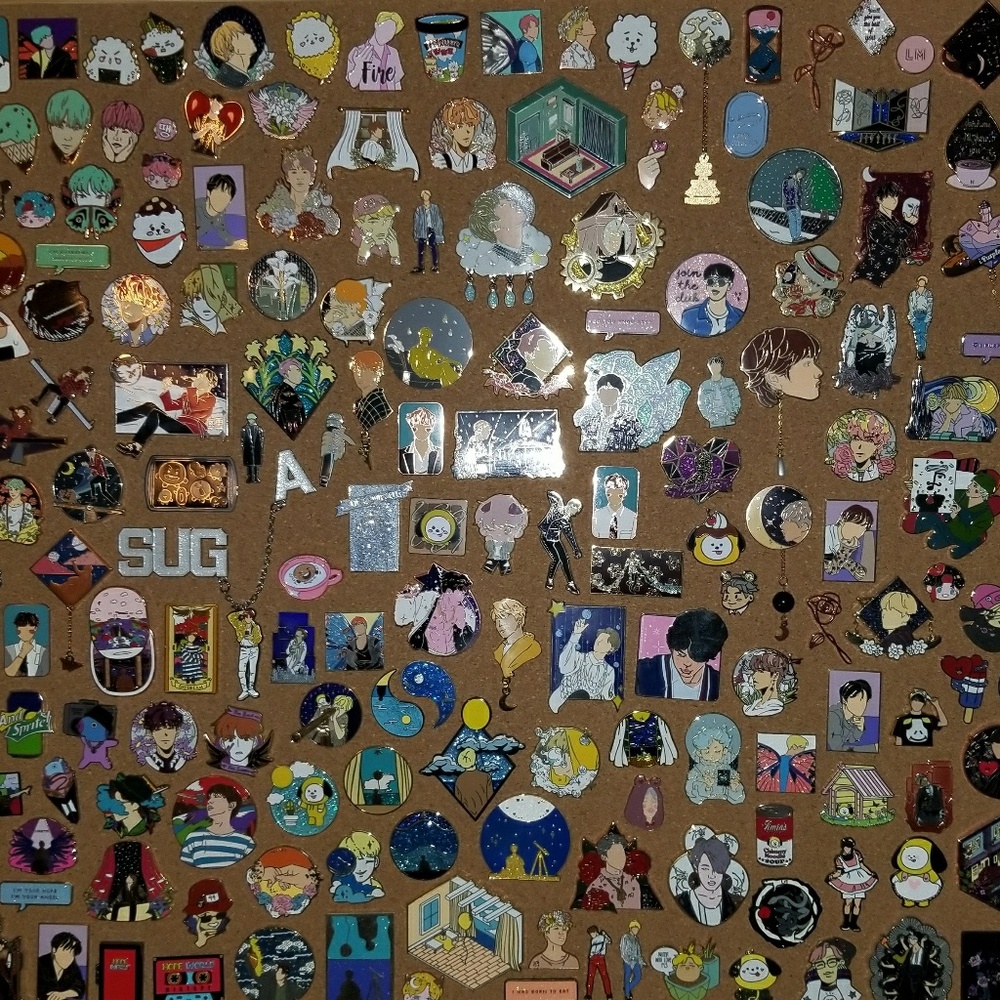 BTS Mystery Pin Bundle (3-5 Pins)
